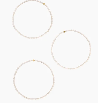 Gorjana - Harbor Bracelet Set (Mother of Pearl)