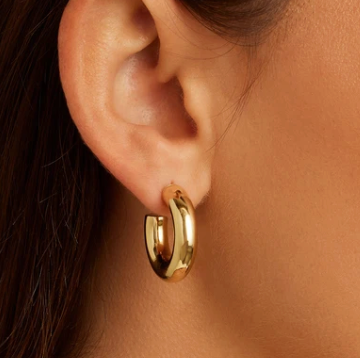 Gorjana - Lou Statement Small Hoops