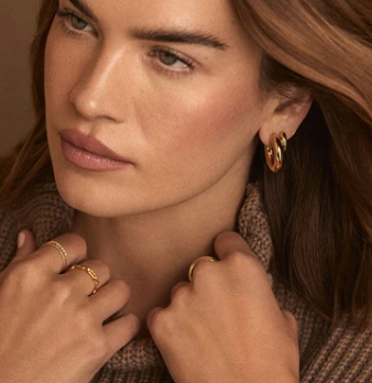 Gorjana - Lou Statement Small Hoops