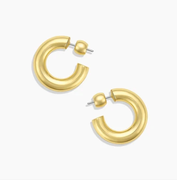 Gorjana - Lou Statement Small Hoops