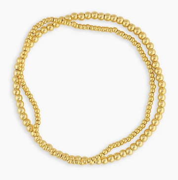 Gojana - Poppy Gold Bracelet Set