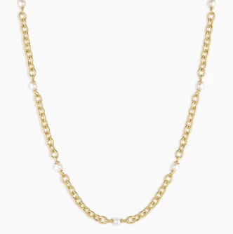 Gorjana - Finley Pearl Dot Necklace