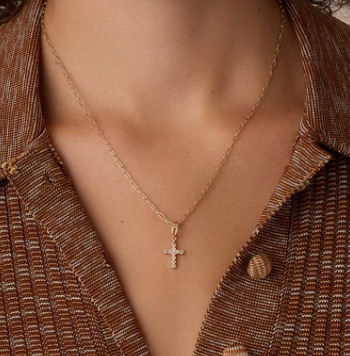 Gorjana - Shimmer Cross Parker Charm