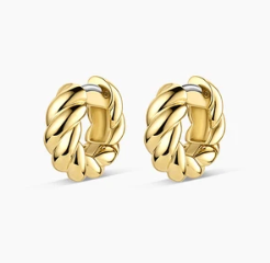 Gorjana - Crew Helium Huggies (Gold)