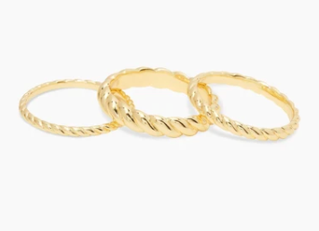 Gorjana - Crew Ring Set