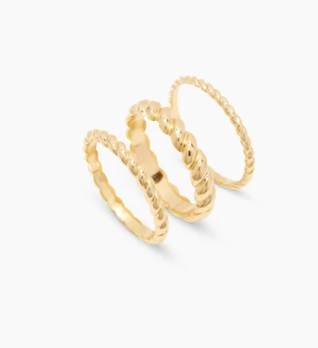 Gorjana - Crew Ring Set