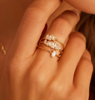 Gorjana - Amara Ring Set