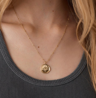 Gorjana - Compass Coin Necklace