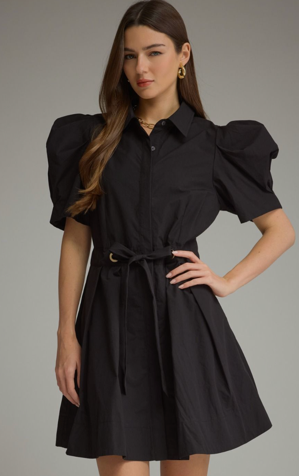 Greer - Black Mini Dress