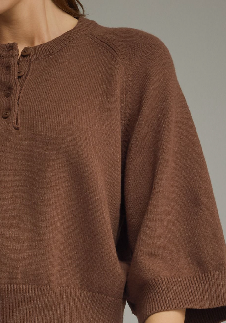 Collins - 3/4 Sleeve Sweater