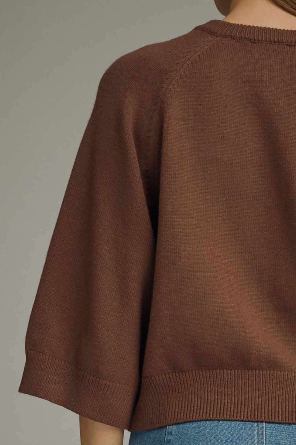 Collins - 3/4 Sleeve Sweater
