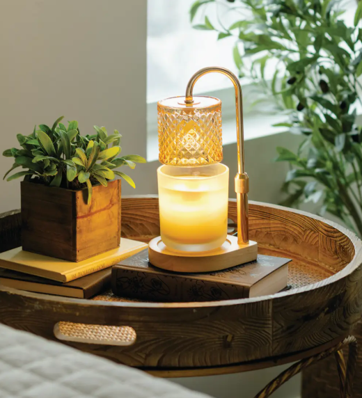 Lamp Warmer - Champagne Crystal Lamp