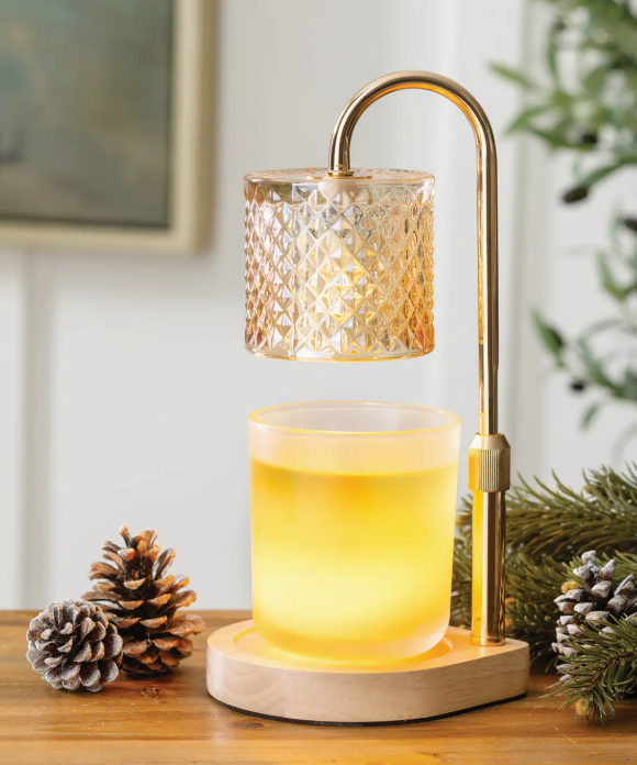 Lamp Warmer - Champagne Crystal Lamp