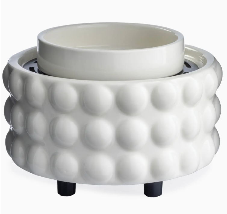 Wax Warmer - Beaded Cloud Fan Fragrance Warmer