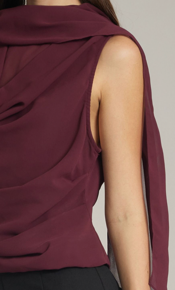 Tilly - Drapped Blouse