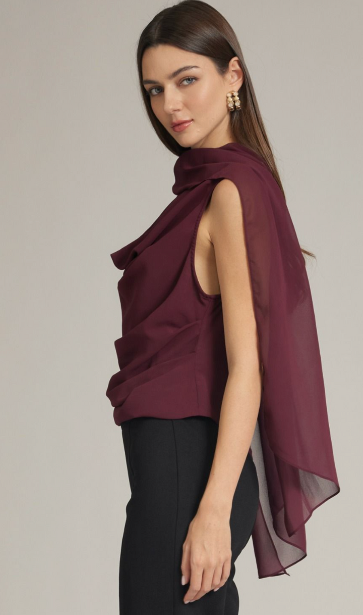 Tilly - Drapped Blouse