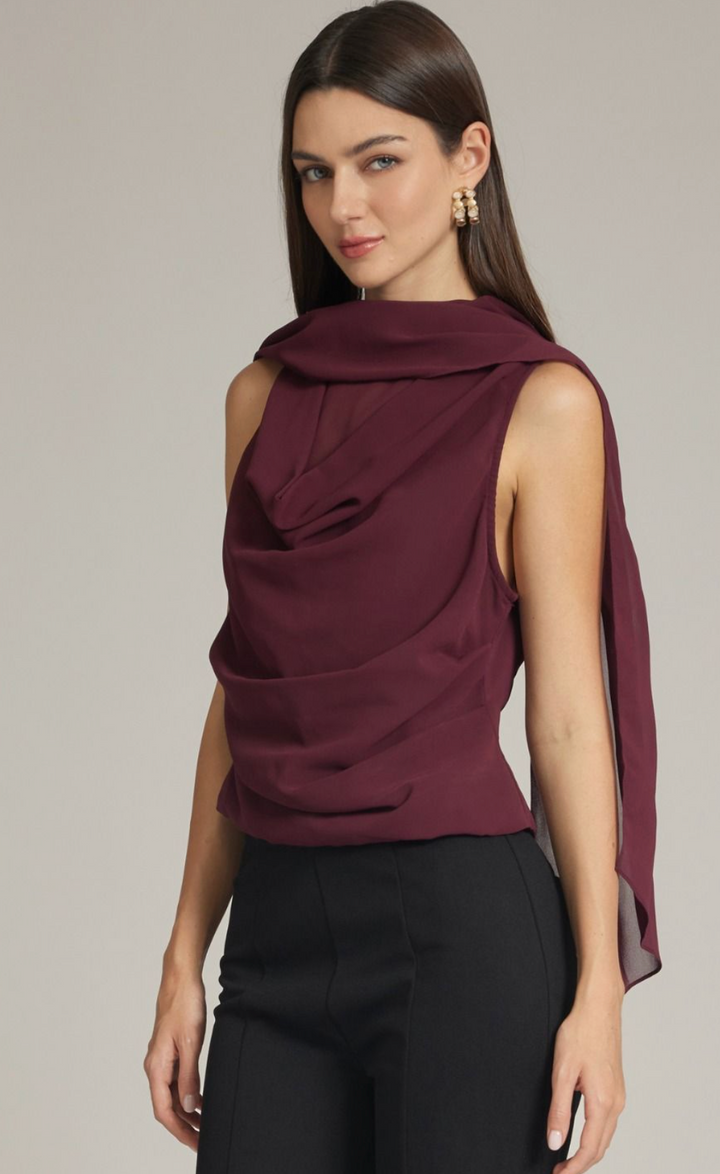 Tilly - Drapped Blouse
