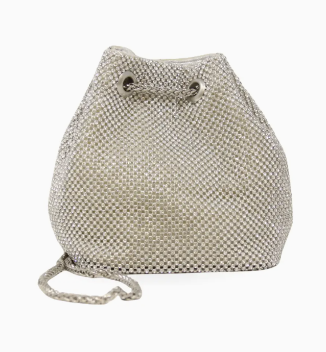 German Fuentes - Rhinestone Bag (Silver)