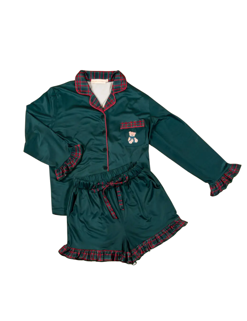 The Darling Effect - Evergreen Plaid Pajamas