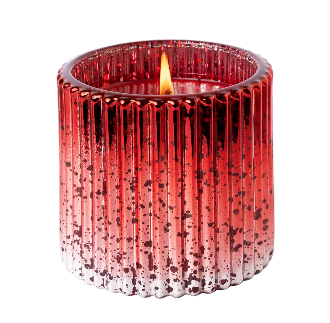 Aromatique - The Smell of Christmas - Metallic Ribbed Candle