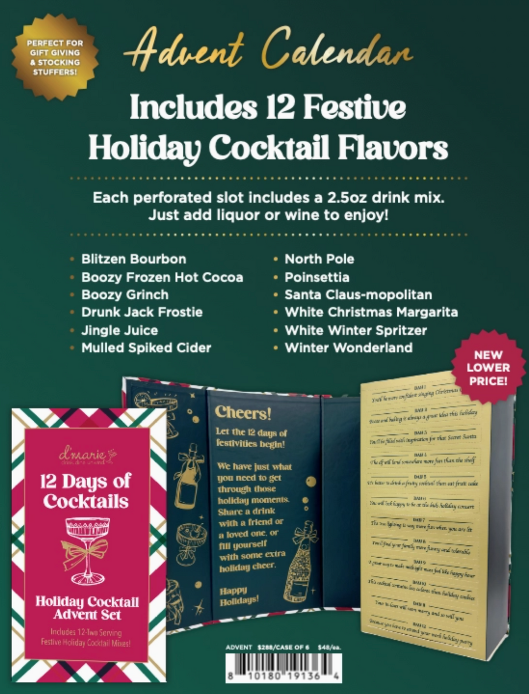 12 Days of Cocktails Advent Calendar | Gift Set