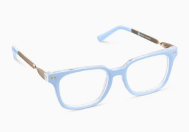 Peepers x Laura Park - Sidebar - Light Blue/Rosemary Stripe Lavender