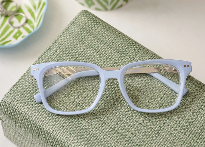 Peepers x Laura Park - Sidebar - Light Blue/Rosemary Stripe Lavender