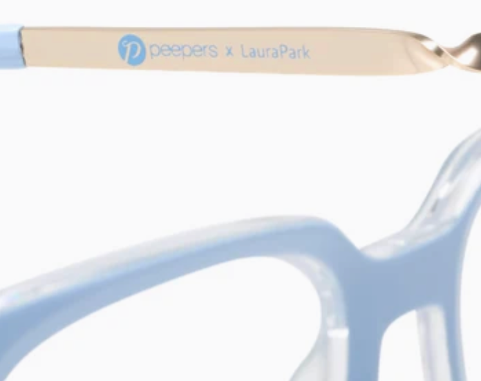 Peepers x Laura Park - Sidebar - Light Blue/Rosemary Stripe Lavender