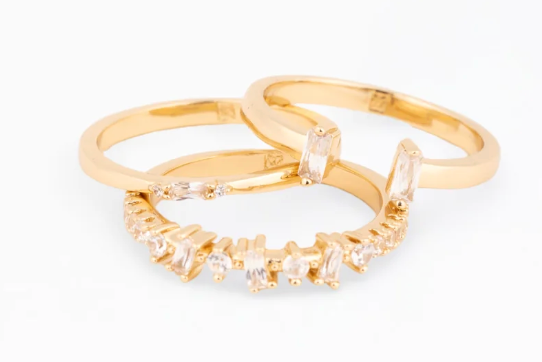 Lydia Set of 3 Rings