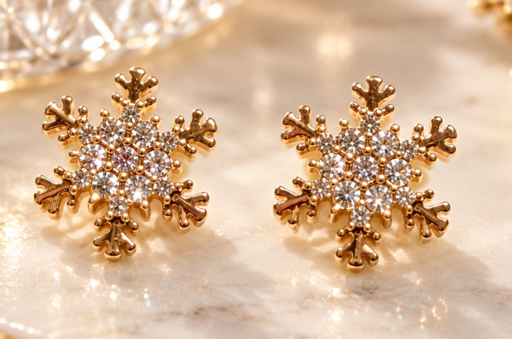 Snowflake Earrings