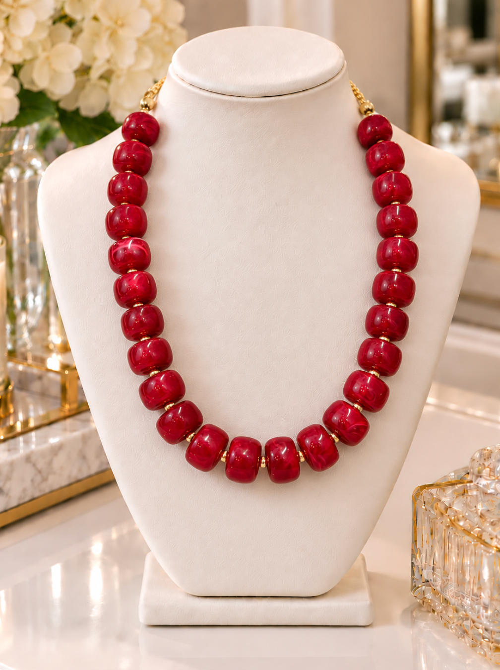 Cami - Chunky Beaded Necklace
