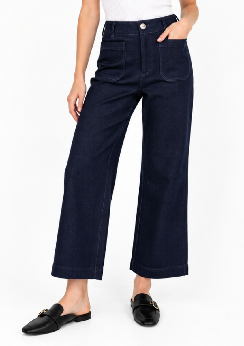 Blaine - Straight Leg Pants (Denim)