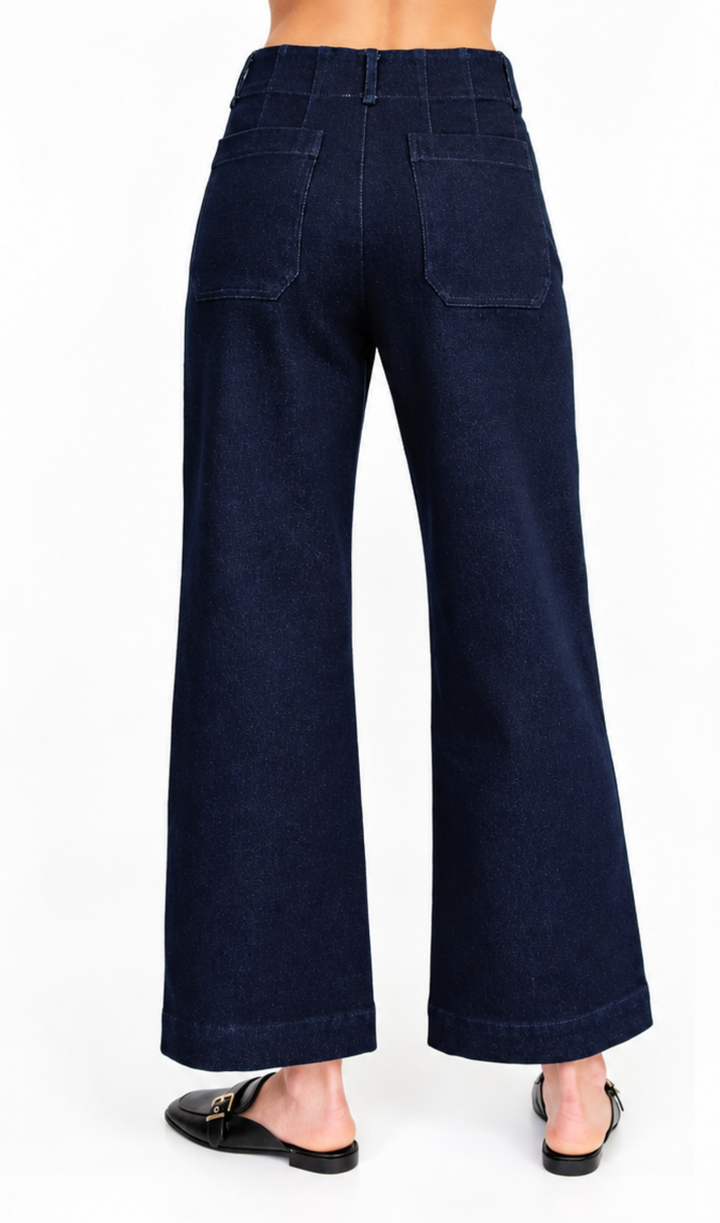 Blaine - Straight Leg Pants (Denim)