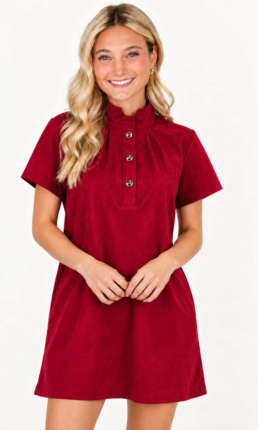 Courtney - Suede Mini Dress