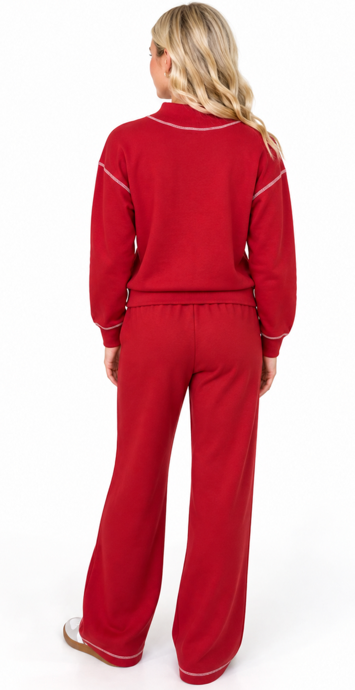 Scripted Merry Pant Set