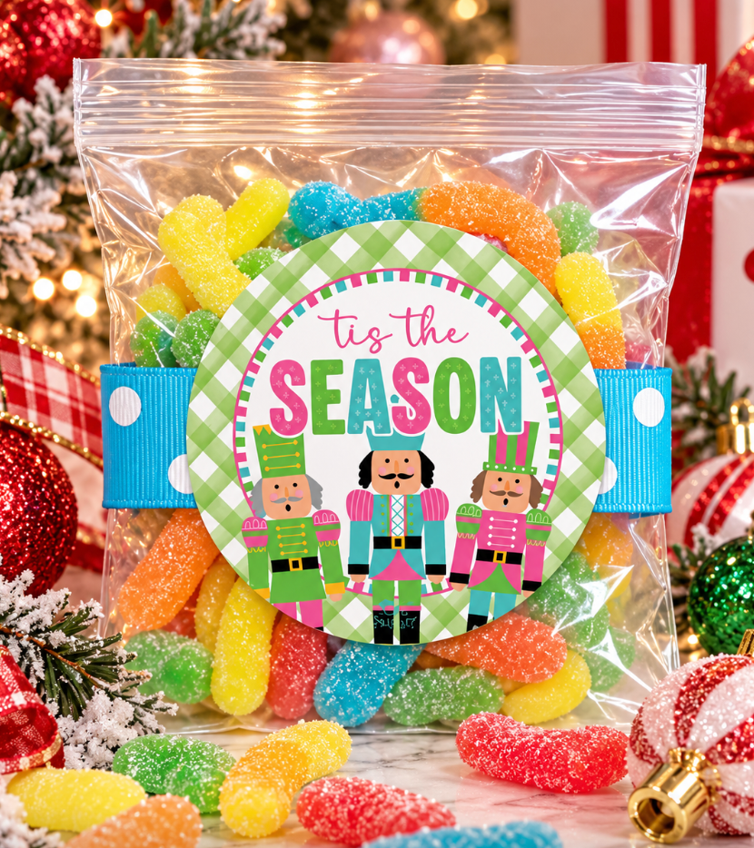 Oh, Sugar! - Christmas Sugared Gummy Worms