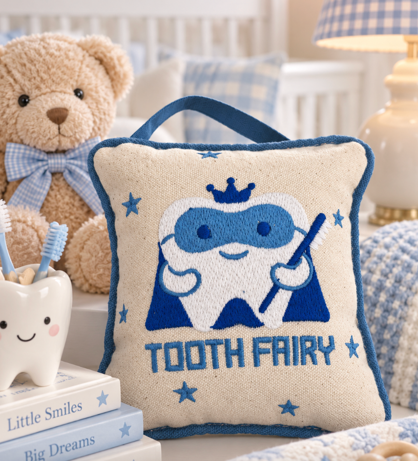 Tooth Fairy Tooth Holder (Blue)