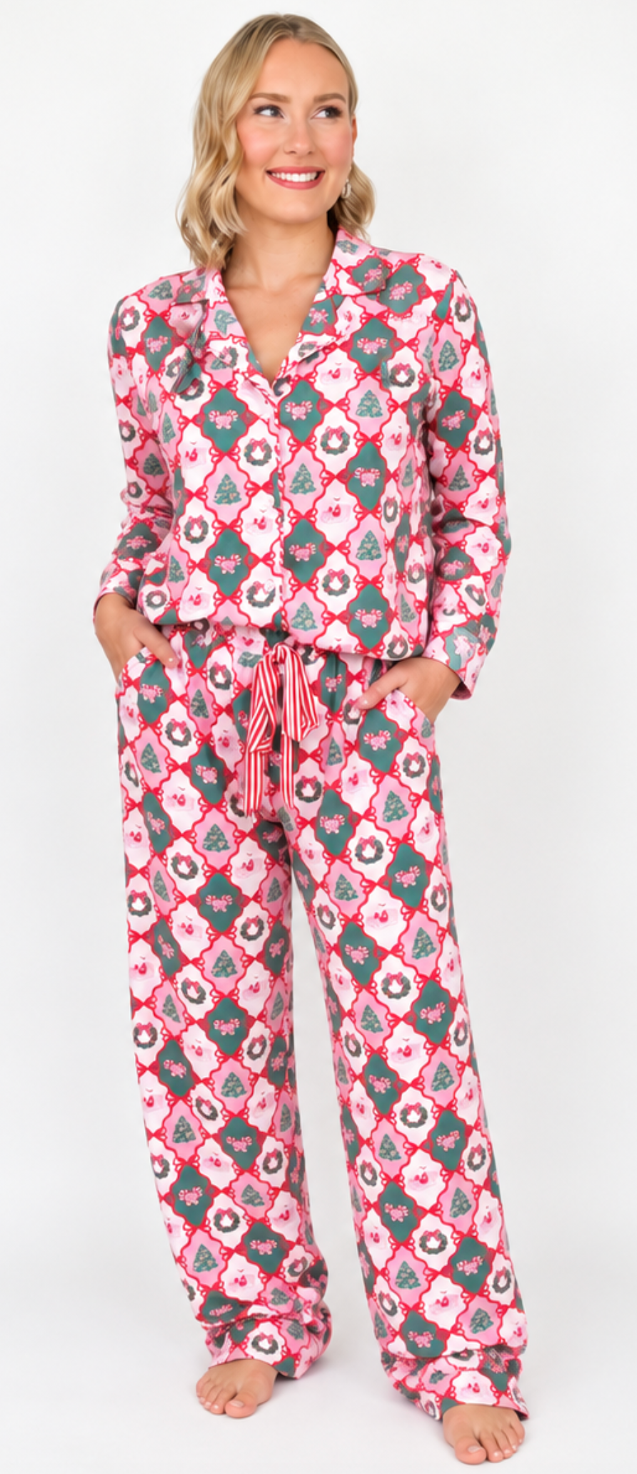 Santa's Candy Cane Pajamas's