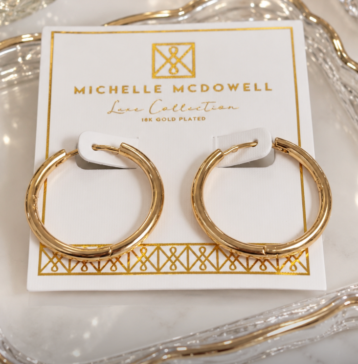 Michelle McDowell - Chelsea Hoop Earrings