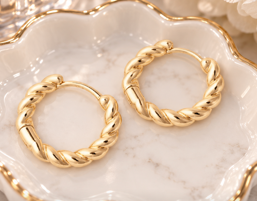 Michelle McDowell - Brandi Hoop Earrings