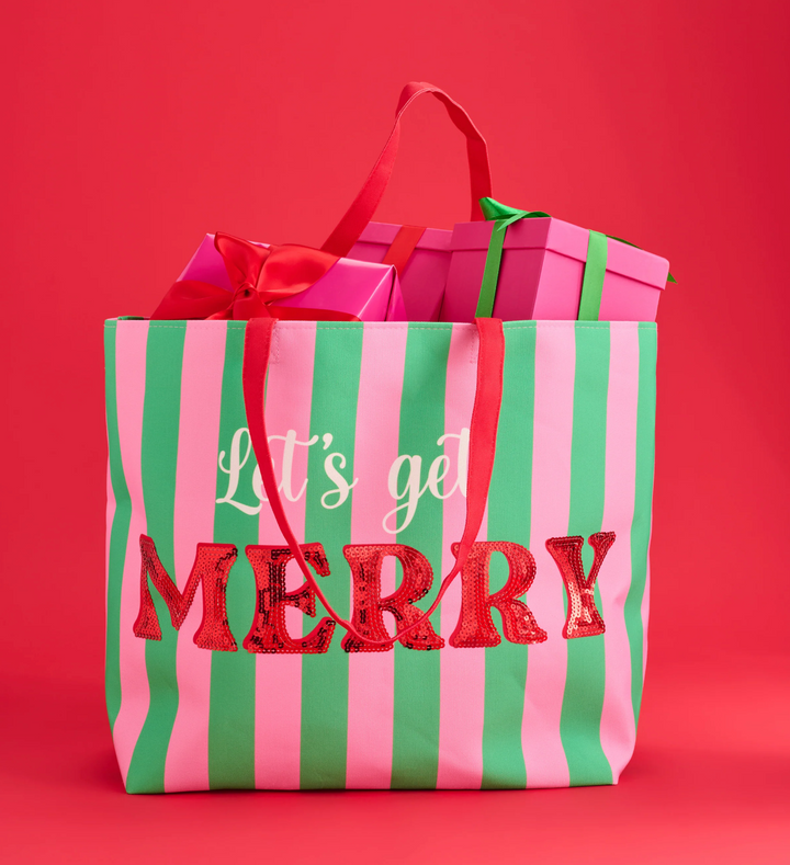 Shiraleah - "Let's Get Merry" Gifting Tote