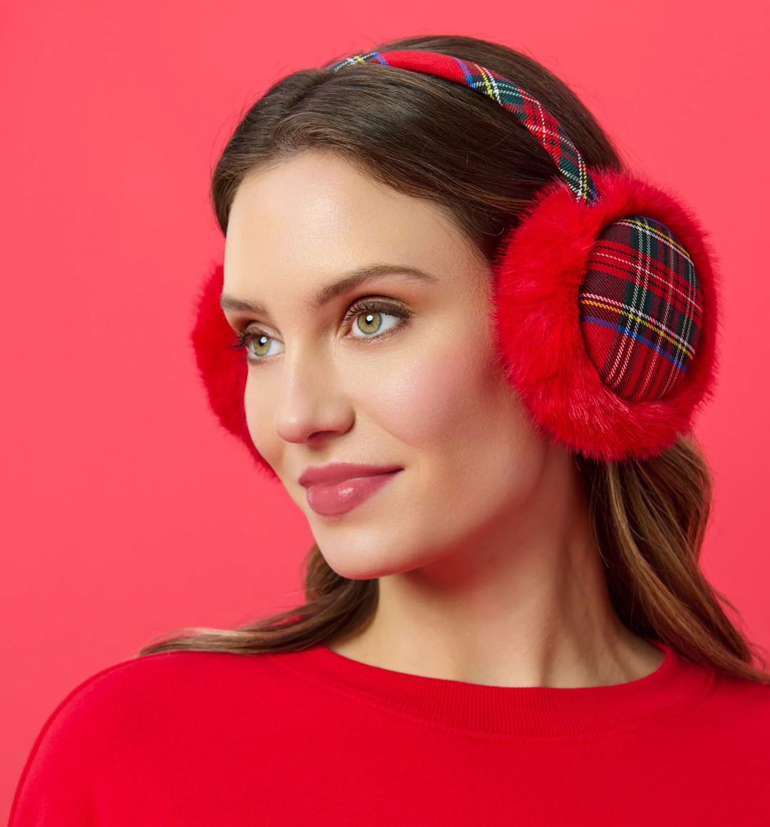 Shiraleah - Scottie Earmuffs (Red)