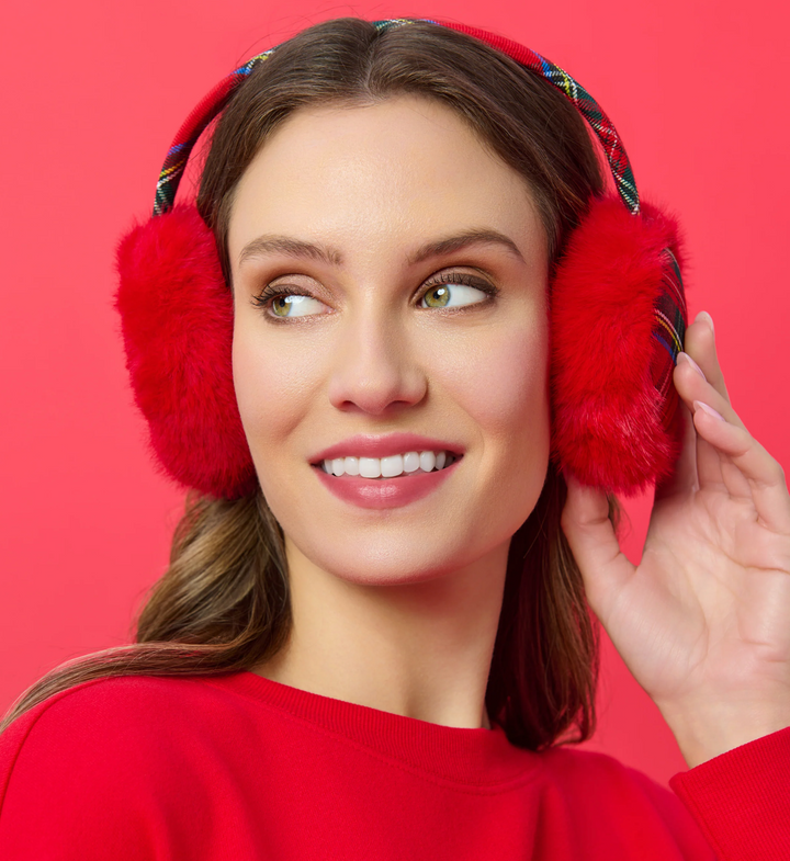 Shiraleah - Scottie Earmuffs (Red)