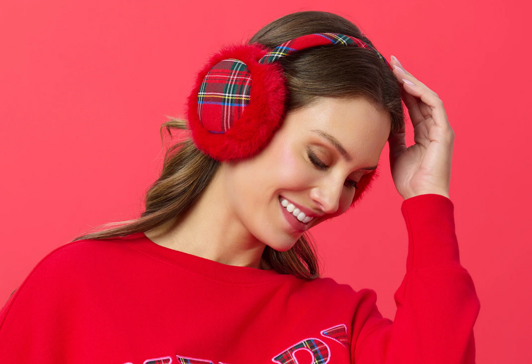 Shiraleah - Scottie Earmuffs (Red)