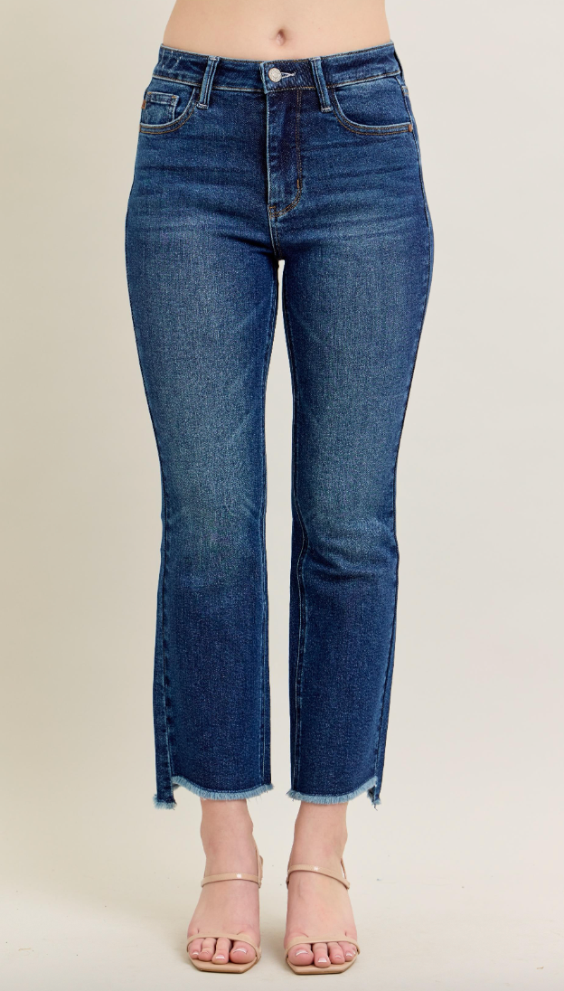 Harley - Dark Wash High Waist Flare Denim