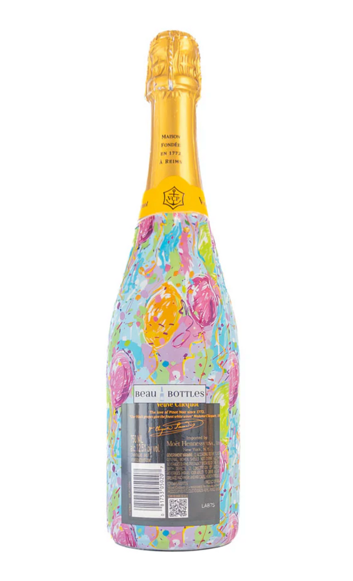 Beau Bottles - Happy Birthday Balloons (Veuve Edition)