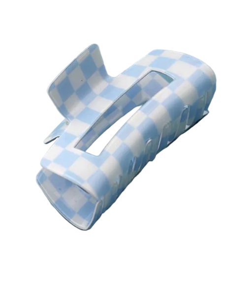 Allison - Checkered Claw Clip