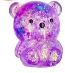 Squishy - Glitter Bear