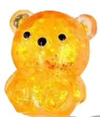 Squishy - Glitter Bear