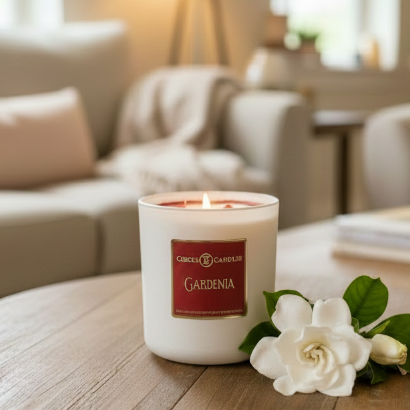 Circle E - Gardenia Candle 14oz.